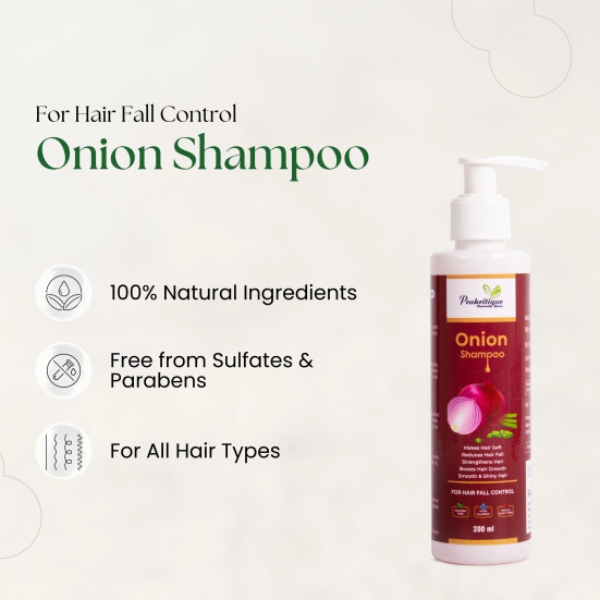 Prakritique Onion Oil Hair Oil (200 ml)