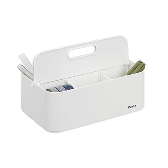 LITEM, Porta Fold Storage Box | White