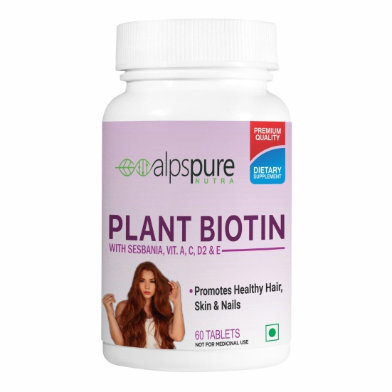 Plant Based Biotin-Tablets-60 Tablets