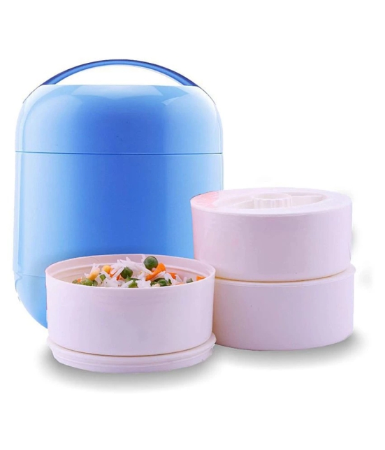 Oliveware - Blue Insulated Lunch Box