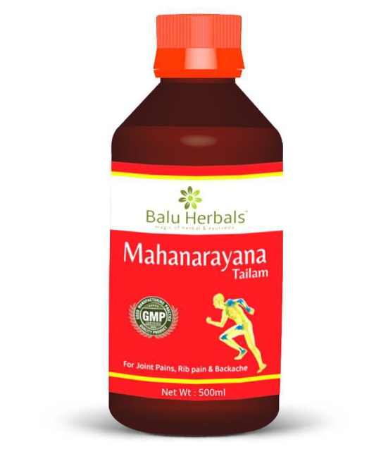 BALU HERBALS AYURVEDA Mahanarayana Thailam Oil 500 ml Pack Of 1