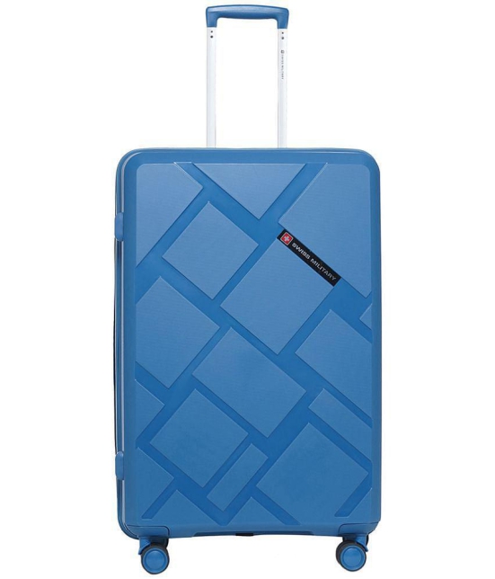 Swiss Military Navy Blue M( Between 61cm-69cm) Check-in Hard SM004HTB_24_NVY Luggage - M( Between 61cm-69cm)