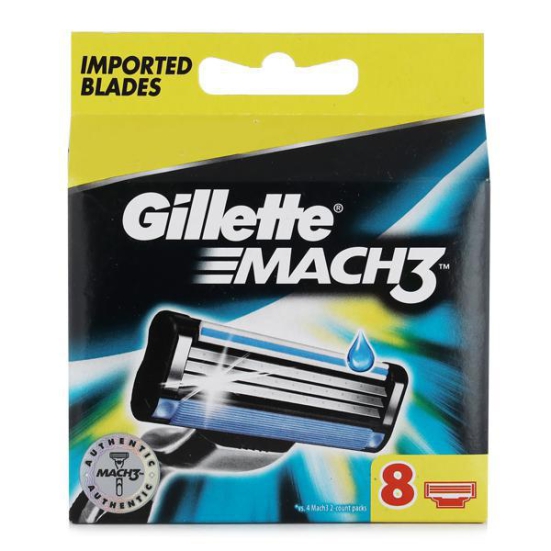 GILLETTE MACH 3 8 CART