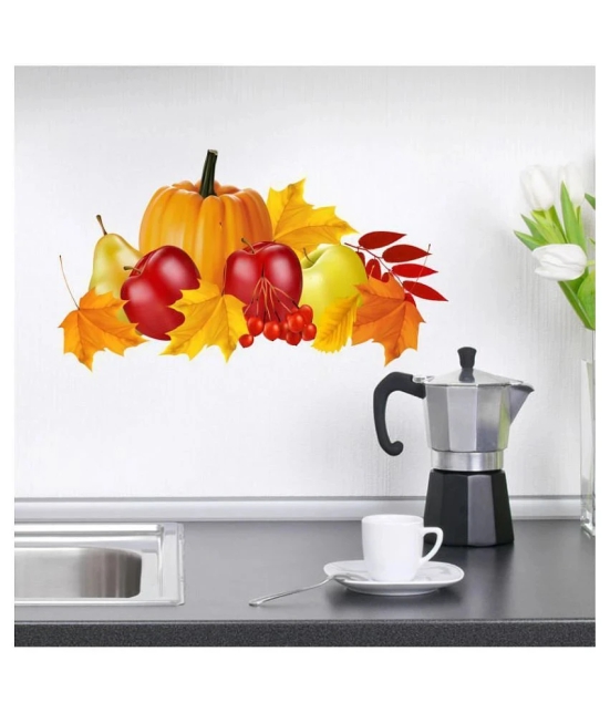 Decor Villa Fruits2 Foods & Beverages Sticker ( 33 x 58 cms )