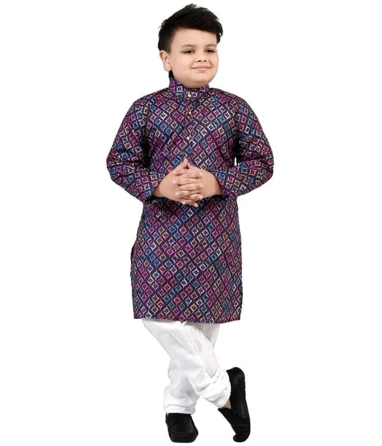 Arshia Fashions Purple Cotton Blend Boys ( Pack of 1 ) - None