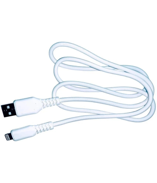 Larecastle White 3A Lightning Cable 1 Meter - White