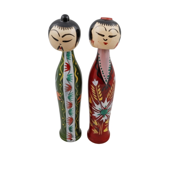 Lacquerware Japanese Doll