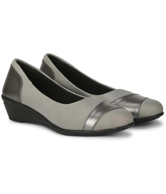 Saheb Gray Womens Formal Ballerinas - None