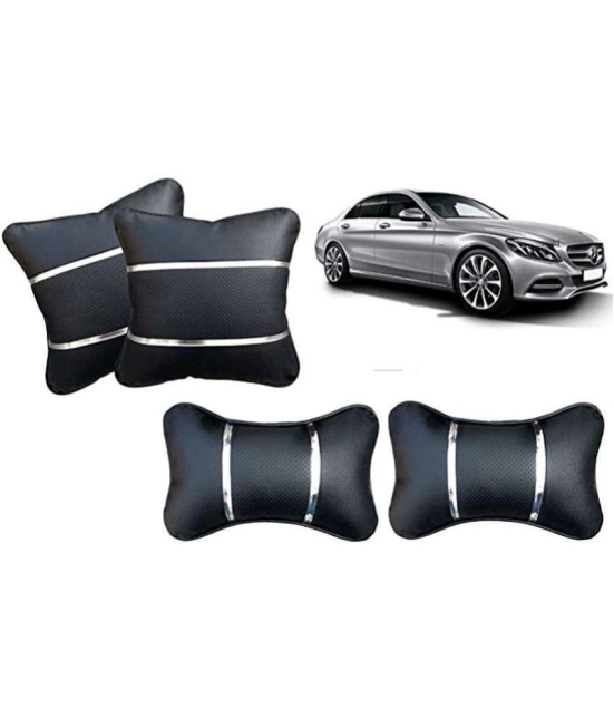 PENYAN Seat Pillows Set of 4 Black