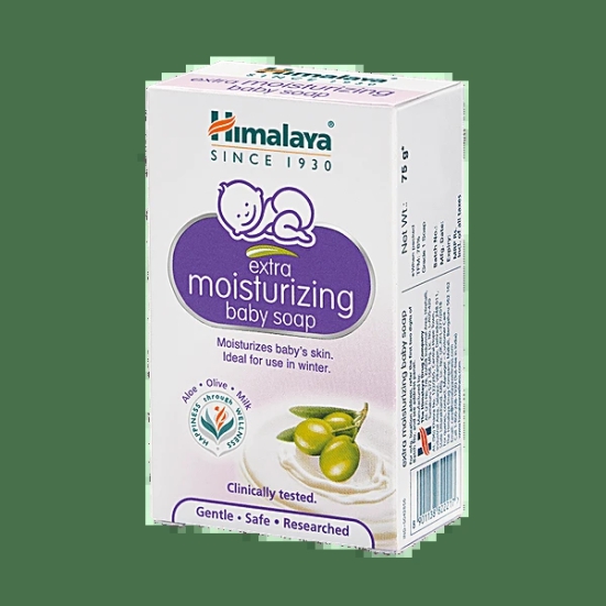 Himalaya Extra Moisturizing Baby Soap, 75 Gm