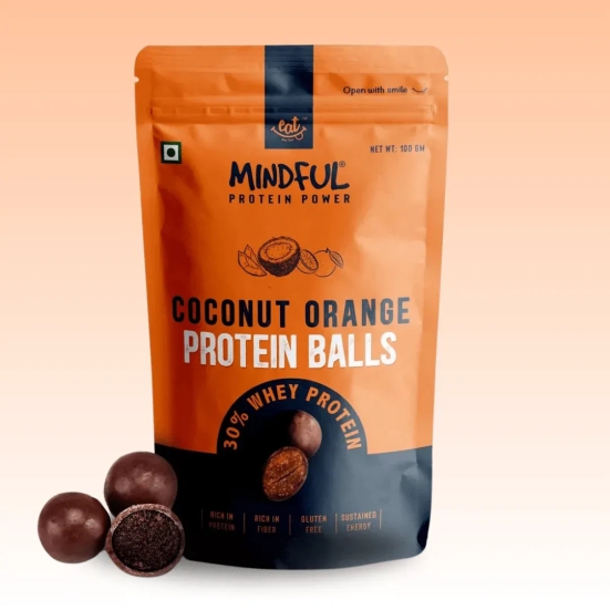 Coconut Orange Protein Balls Pack of 2 - 200g