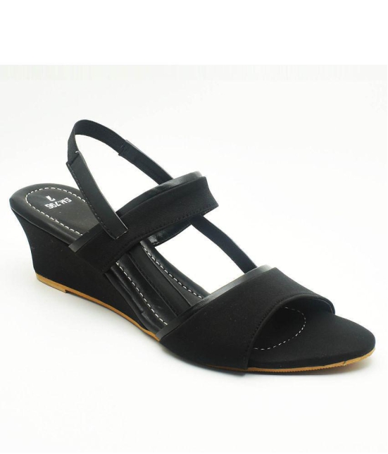 Dream Makers - Black Womens Sandal Heels - None