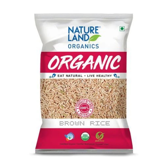 Natureland Organics Brown Rice Premium, 1 Kg