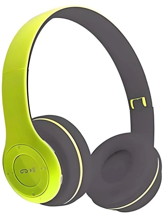 UGPro UGP-47 2 in 1 3.5 mm Bluetooth Headphone Over Ear 4 Hours Playback Adjustable length IPX4(Splash & Sweat Proof) Green