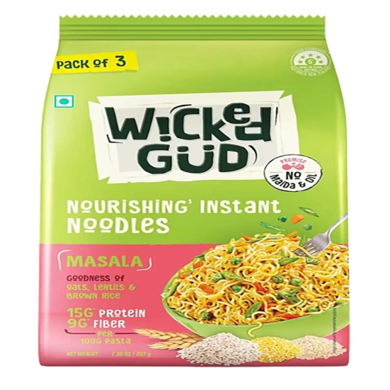 Wickedgud Masala Instant Noodles, 207 Gm