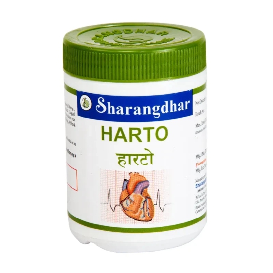 HARTO SHARANGDHAR AYURVEDA - Ayurvedic Solution for Healthy Heart-120 Tablets