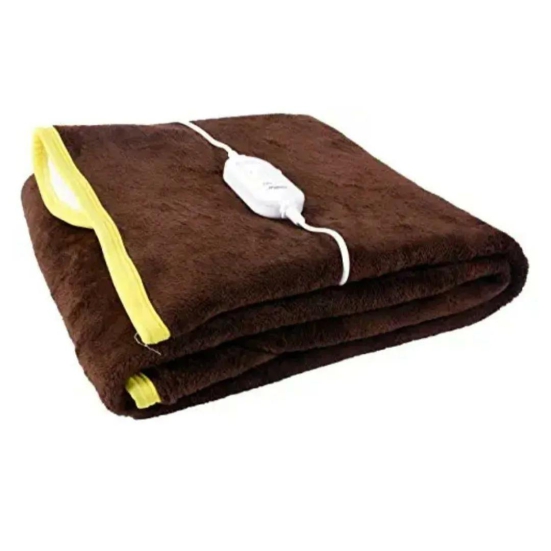 Electric Warm Blanket-Double / Brown