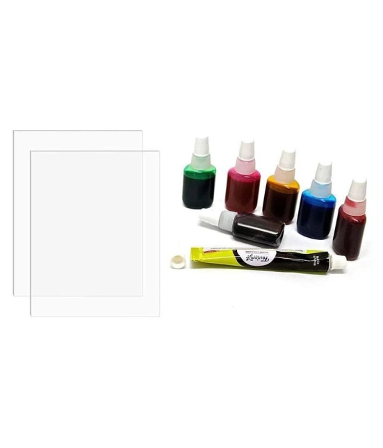 PRANSUNITA - Other Glass Painting Kit (Pack of 1)