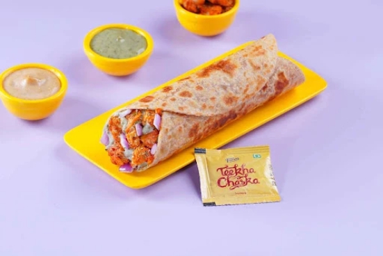 Masala Chicken Tikka Wholewheat Wrap