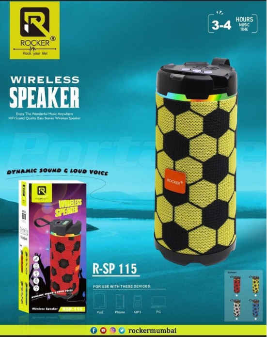 3-4 Hours Music Time Wireless Speaker Enjoy the Wonderful Music Any Where Hifi Sound Quality Bass Stereo Wireless Speaker