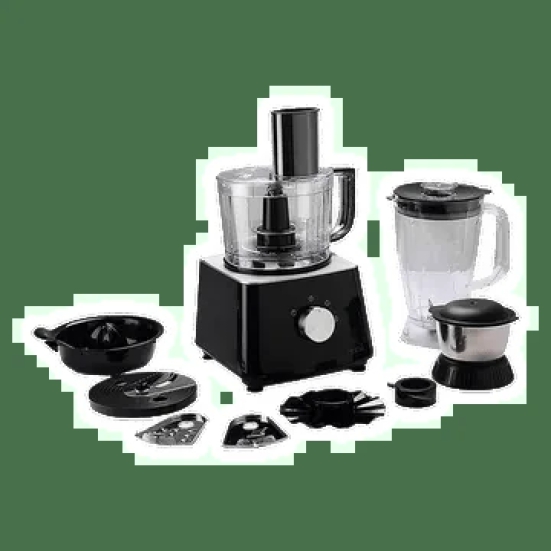 Croma 800 Watt Food Processor with 2 Blades (Black)