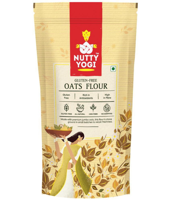 Nutty Yogi Oats Flour 400 gm