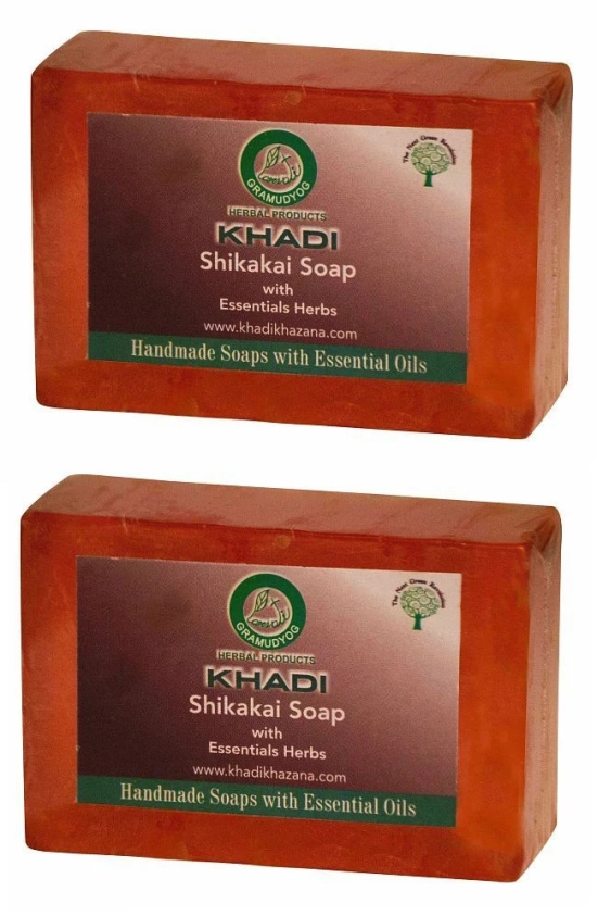 Khadi Herbal Shikakai Soap 125 gm Pack of 2