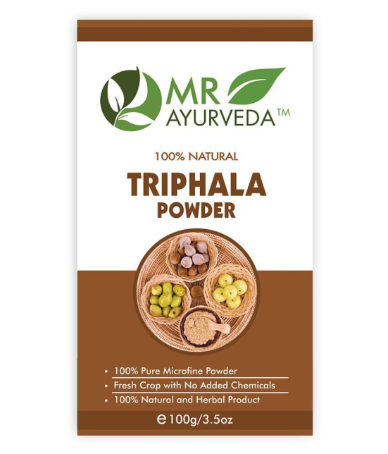 MR Ayurveda Triphala Powder, Hair Care Hair Scalp Treatment 100 g