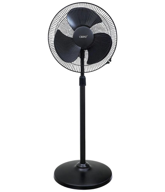 Orpat 400 Orpat Pedestal Fans PedestalFan Black