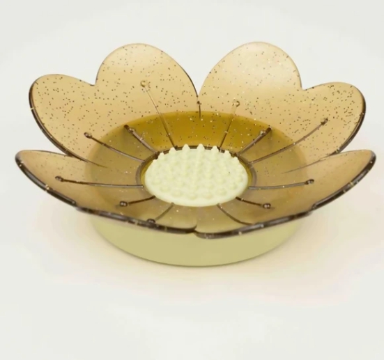 Flower Soap Dish-Yellow