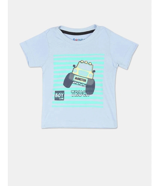 Donuts - Blue Baby Boy T-Shirt ( Pack of 1 ) - None