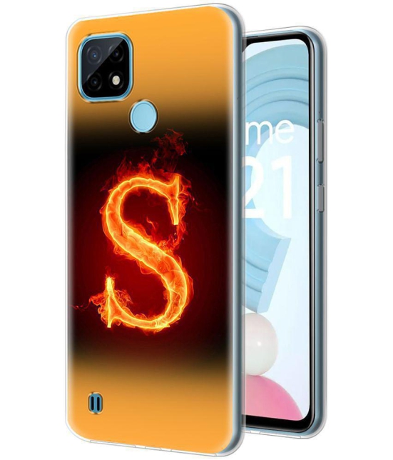 NBOX Printed Cover For Realme C21