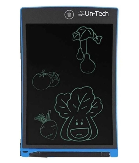 Un-Tech Portable Ruff Pad E-Writer, 8.5 inch LCD Paperless Memo Digital Tablet Notepad (Blue)