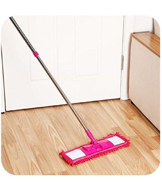 KALPVRUKSH ENTERPRISE - Flat Mop ( Extendable Mop Handle with 360 Degree Movement ) - Multicolor