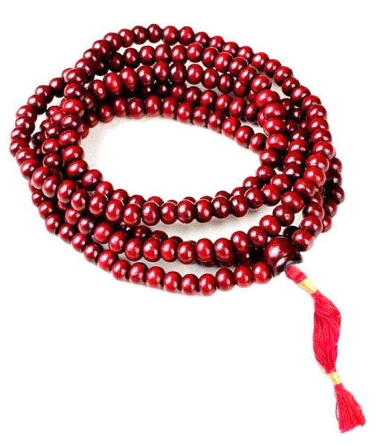 ReBuy - Red Sandalwood Pooja Mala (Pack of 1)