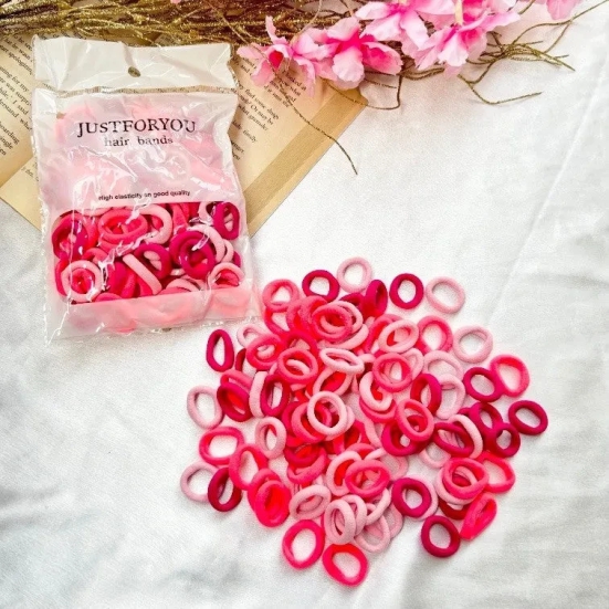 Mini Rubber Bands Pack - Pink