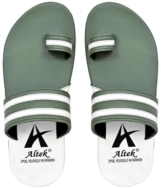 Altek - Green Mens Daily Slipper - None