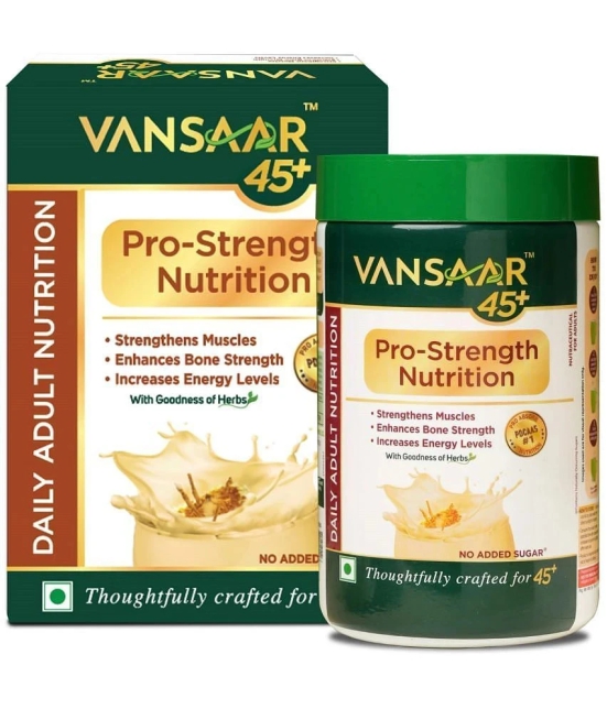 Vansaar 45+ Pro, Strength Complete Nutrition Drink For 45+ Adults, 400g