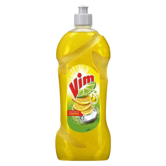 Vim Liquid Dishwash Gel Lemon 750ml