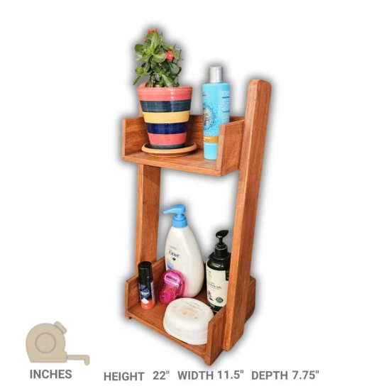 BARISH Home DECORS - Towel Holder Large | Wall Mount Towel Holder Organiser | Handcrafted with Rubberwood | Superior Finish & Unique Contemporary Design | 12 x 27.5 x 5.5 Inches