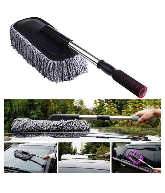 Scratch-Free Car Cleaning Microfibre Telescopic Duster for Car Cleaing or Washing -1 piece