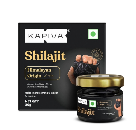 Kapiva Himalayan Shilajit 20g  Himalayan Origin-Kapiva Himalayan Shilajit 20g | Himalayan Origin