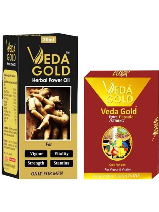 power oil and capsule for men,Veda Gold Capsule and Oil