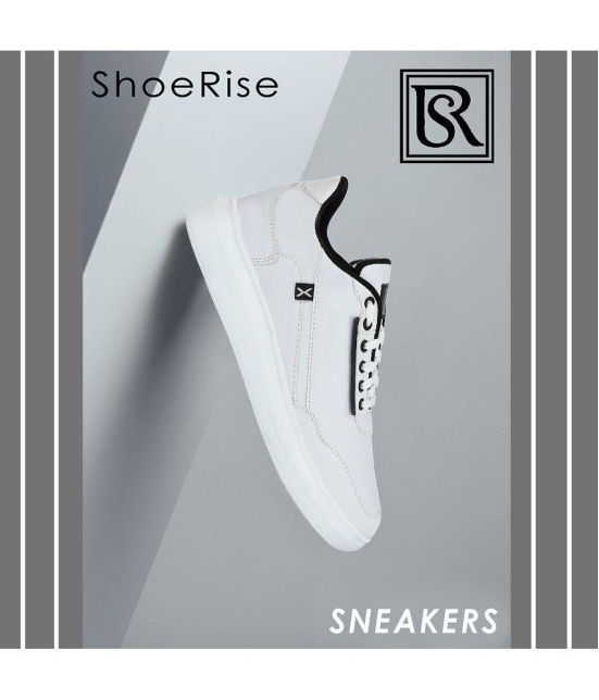 ShoeRise White Men Sneakers White Men's Lifestyle - None