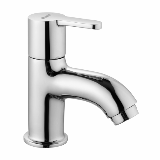 Pavo Pillar Tap Brass Faucet- by Ruhe®