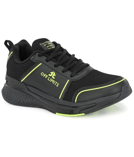 OFF LIMITS - AARON Black Mens Sports Running Shoes - None