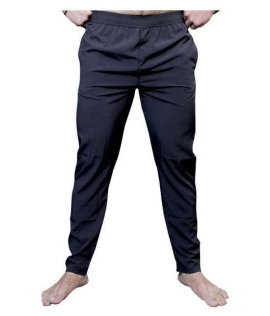 RANBOLT - Black Polyester Men's Sports Trackpants ( Pack of 1 ) - 2XL