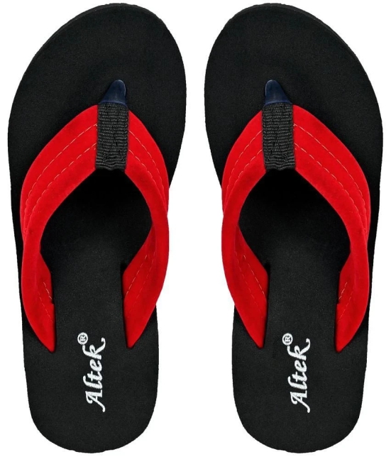 Altek Red Womens Slipper - None