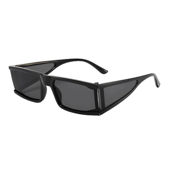 [ Carbon ] Unisex Streetwear Sunglasses-Black