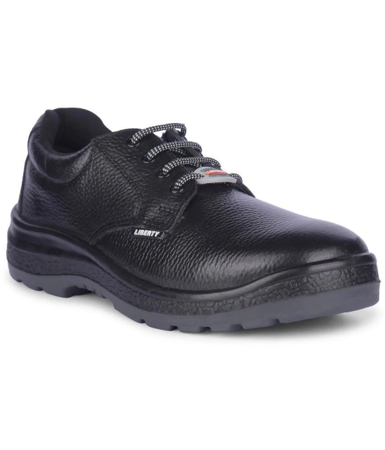 Liberty Derby Black Safety Shoes - 9